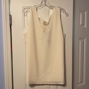 2/$25 Lane Bryant Cream Blouse